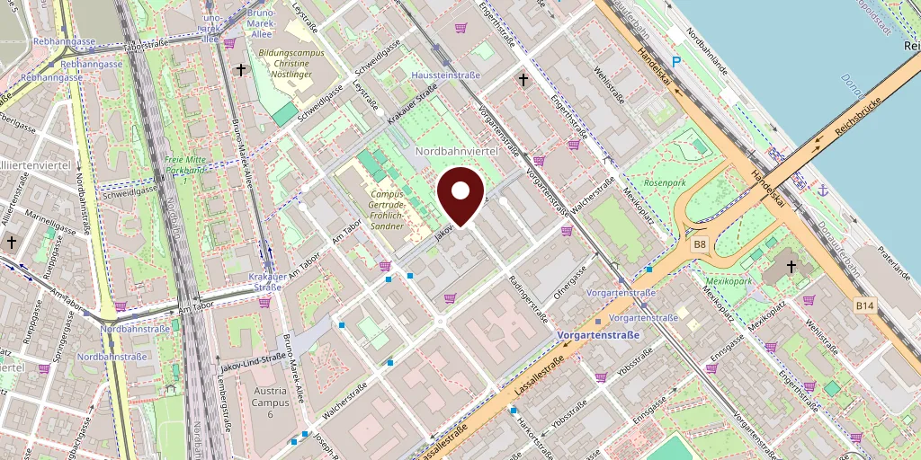 Karte: Leopoldine-Schlinger-Gasse 2/1, 1020 Wien